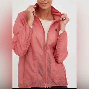 Adidas Originals Pink Utility Jacket Lightweight Breathable Design NWOT